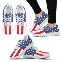 AMERICAN FLAG DESIGN SHOES BY FIREFITS
