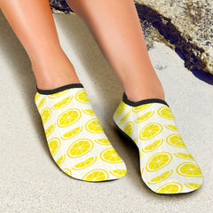 Lemons Adult Aqua Shoes