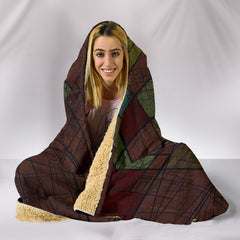 Sketch Art  Women's Hooded blanket