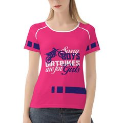 Dirtbikes Are For Girls Women’s Shirts