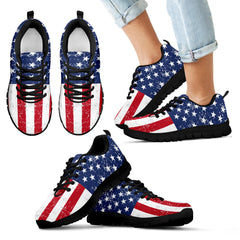 AMERICAN FLAG DESIGN SHOES BY FIREFITS