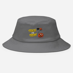 Trick Or Treat Old School Bucket Hat