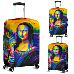 Mona Lisa Luggage Covers