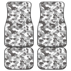 Grey Camouflage Floor Mats