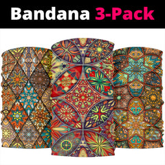 Mandala 5 Design by This is iT Original Bandana 3-Pack