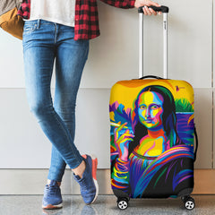 Mona Lisa Luggage Covers