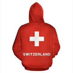 Switzerland Soccer Hoodie