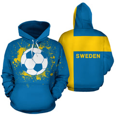 Sweden Soccer Hoodie