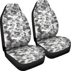 Grey Camouflage Seat Covers