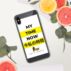 My Time Now iPhone Case