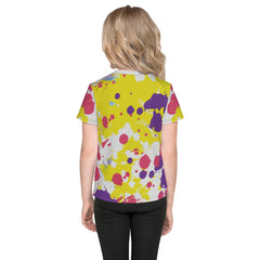 Multicolor Butterfly Kids T-Shirt