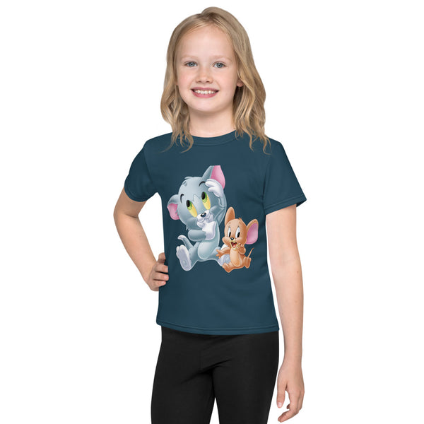 Tom And Jerry As Small Babies Kids T-Shirt