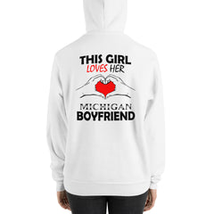 This Girl Michigan boyfriend Unisex hoodie