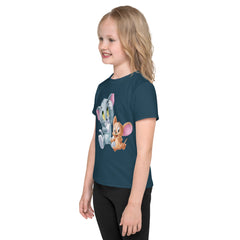 Tom And Jerry As Small Babies Kids T-Shirt
