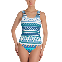 Aztec Lines Artistic Designs Swimsuit