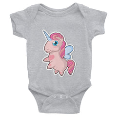Chubby Cute Unicorn Infant Bodysuit