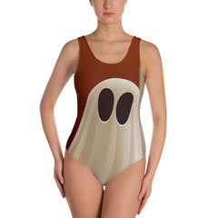 Funny Ghost Design Swimsuit