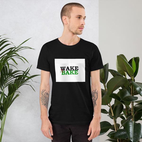 Wake N Bake Short-Sleeve Unisex T-Shirt
